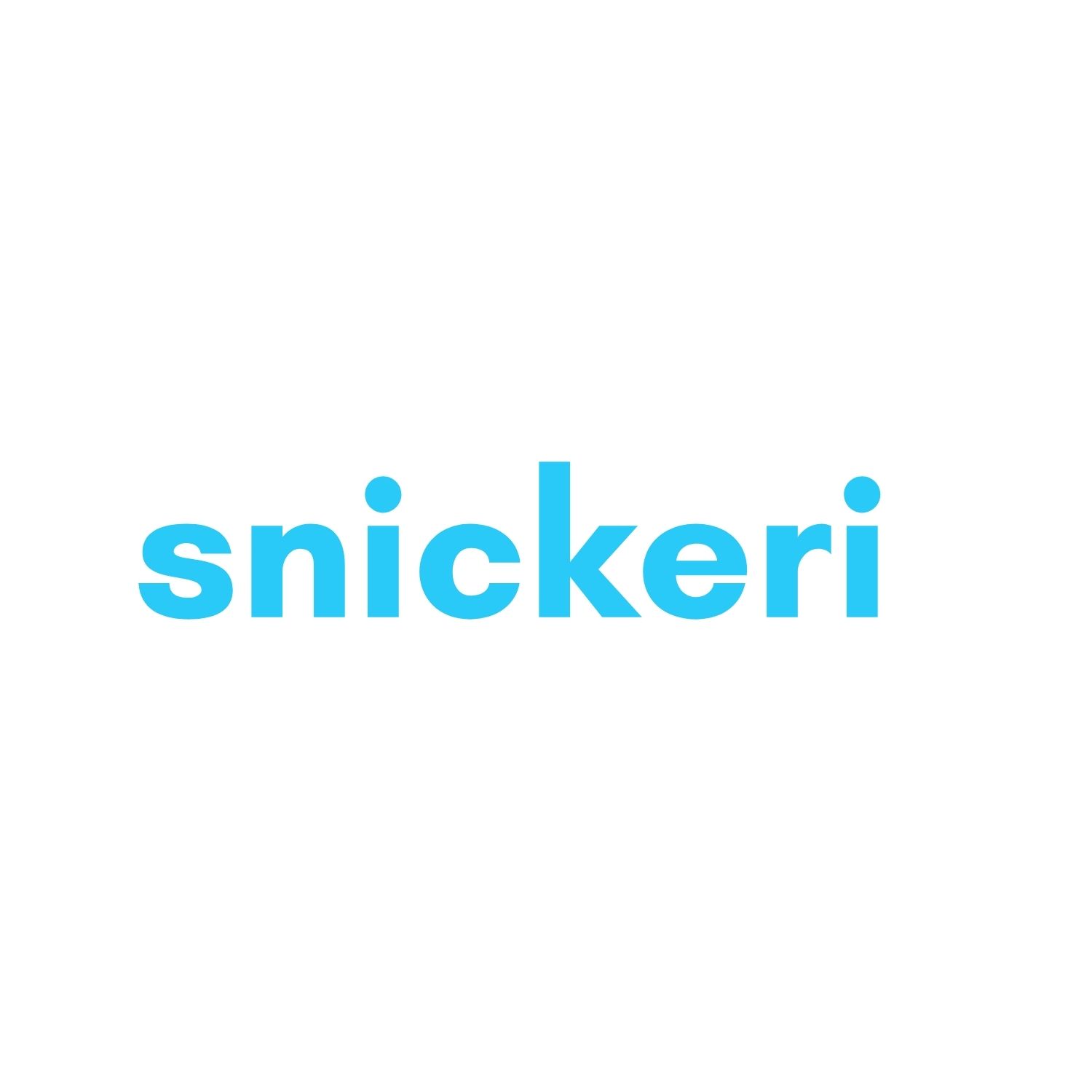 Snickeri logo
